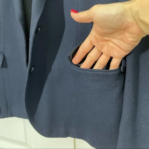 Mark Shale Union Made Vintage Navy Jacket size 14 - Picture 9 of 11